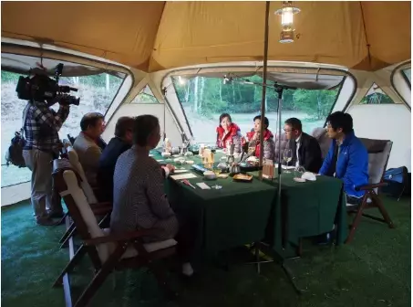 「乗鞍星と月のレストラン」がメディア取材会を開催