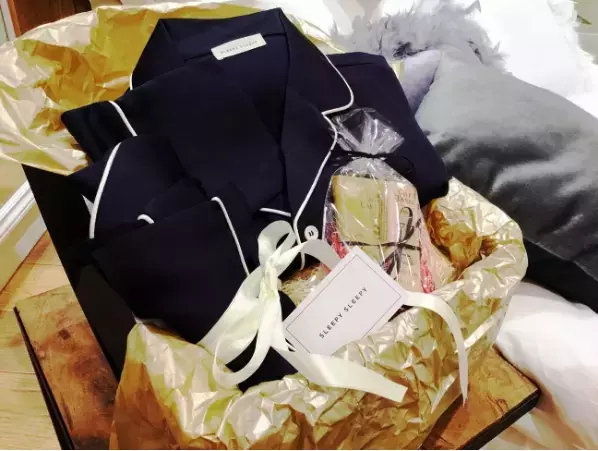 パジャマとチョコレートの「バレンタイン限定ギフト」