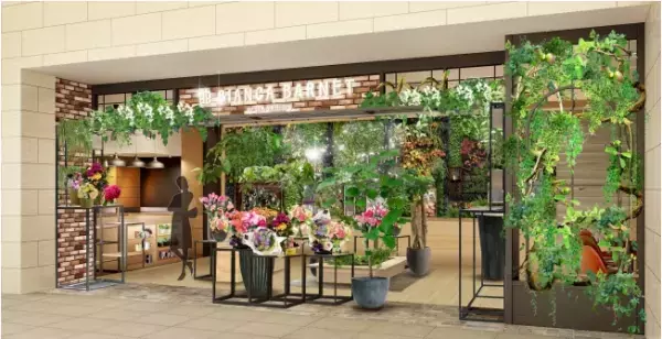 空間装飾ブランドが「フラワーショップ」をプロデュース