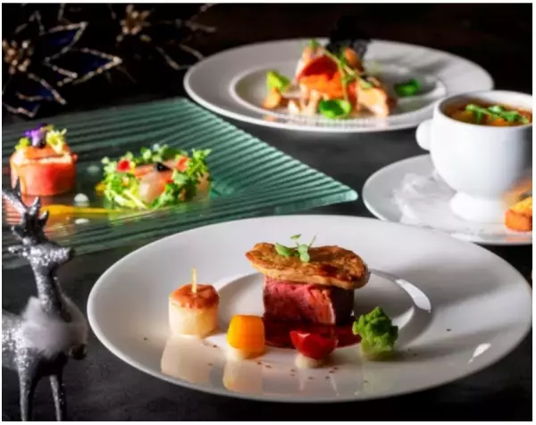 広島市のホテルがクリスマスイルミネーションを点灯