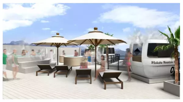 標高1400メートル「山上のビーチリゾート」が出現