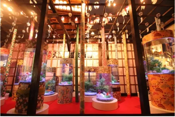 今年最大級のイベント「大江戸温泉金魚物語」開催中