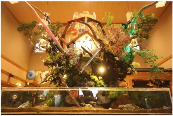 今年最大級のイベント「大江戸温泉金魚物語」開催中