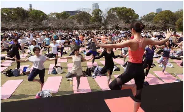 大阪と東京で「Sakura Yoga」 開催