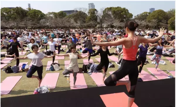 大阪と東京で「Sakura Yoga」 開催