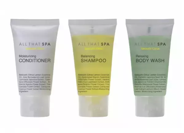 広島県産の「レモン」を使用したホテルアメニティー