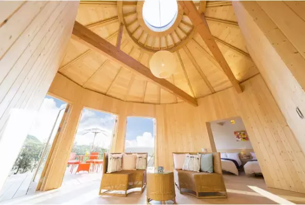 グランピング施設で「デトックス」プランがスタート