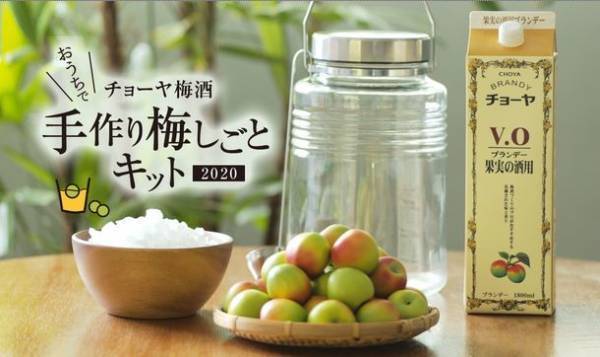 「チョーヤ おうちで手作り梅しごとキット」Web通販数量限定販売