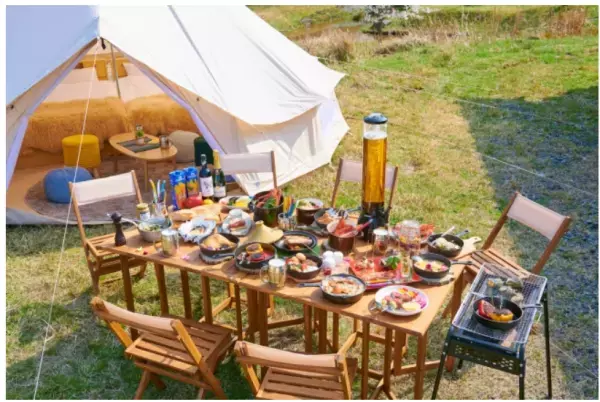 【豊岡市】天然温泉完備のグランピング施設がオープン