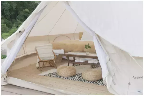 【豊岡市】天然温泉完備のグランピング施設がオープン