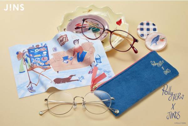 「JINS×Polly Fern」コラボ！人気アーティストによるオリジナルデザインに注目