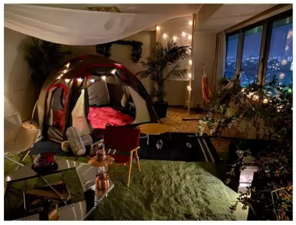 「名古屋城」を眺めながら、グランピングで夏の終わりを満喫！