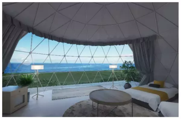 【沖縄】初上陸の「ドームテント」で過ごす旅行プランが新発売