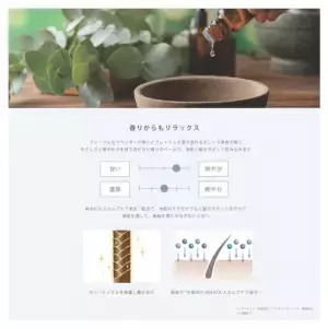 「植物成分」でトラブルを改善する頭皮用美容液が発売