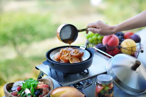 アウトドア体験も楽しめる「薫る果実のグランピング朝食」星のや富士で開催