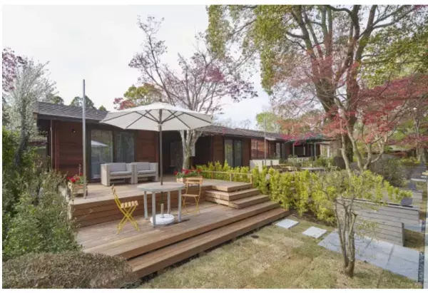 「リソルの森」のグランピングエリアが営業再開