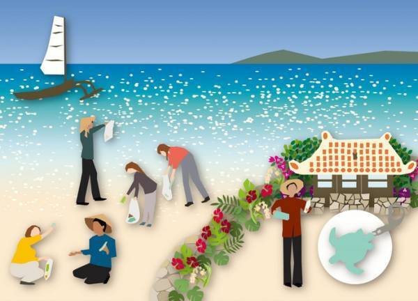 星のや竹富島、楽しく環境保全を学ぶ「まいふなーツアー」