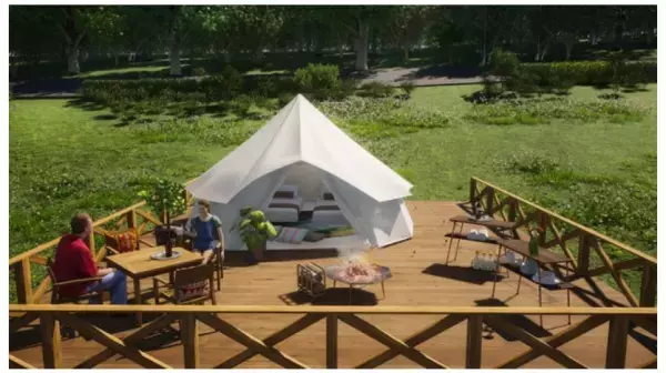 「スパリゾートハワイアンズ」がグランピング施設をオープン