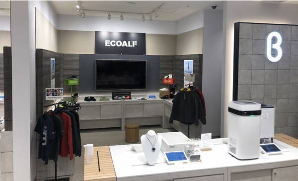 サステナブルファッションを体験できる！「ECOALF」が「b8ta」に出展
