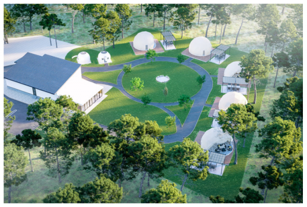 標高900メートルの「原生林」に泊まれるグランピング施設がオープン！