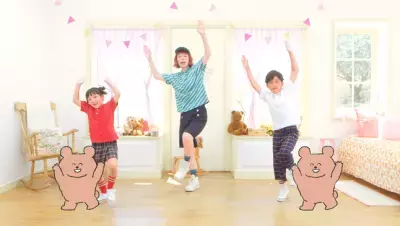 コロナ禍の除菌ストレスを解消！家族で踊れる「ジョッキン体操」公開中