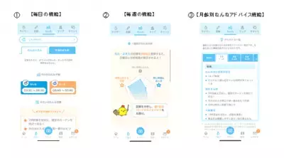 赤ちゃんの睡眠リズムを整える、『チームムーニーポイントプログラム』アプリに、 “ねんねリズム”機能を追加