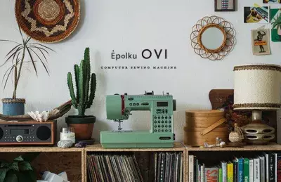 「ミシンって、サステナブル。」70年代レトロデザインミシン「Epolku OVI(エポルク オヴィ)」発売