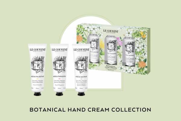 100％ヴィーガン、ボタニカルなハンドクリームセット