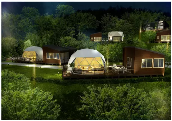 【土浦市】自然とふれ合える「グランピング」施設がオープン