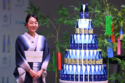 夏にぴったり♪スパークリング清酒「澪」イベントで浅田真央さんが和太鼓に挑戦！