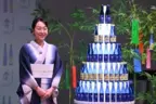 夏にぴったり♪スパークリング清酒「澪」イベントで浅田真央さんが和太鼓に挑戦！
