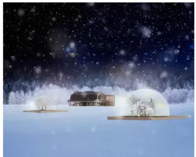 東北初『奥入瀬かまくらドームレストラン』12月23日(金)オープン！透明ドームで冬を楽しむ食のアクティビティ