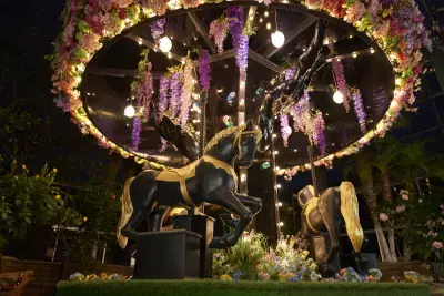 夏バラの開花にあわせた大人時間を京成バラ園が提供　 京成バラ園ライトアップイベント『イルミナイトガーデン』 7月9日以降の毎週土曜日及び3連休の6日間開催！