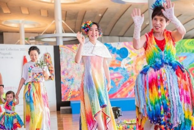 変革の象徴である9 23に開業を迎える長崎駅新幹線ホームと 長崎県庁展望室 展望テラスで平和を祈るファッションショー Pray For Peace Collection 22 を8 9に開催決定 22年7月21日 ウーマンエキサイト 1 3