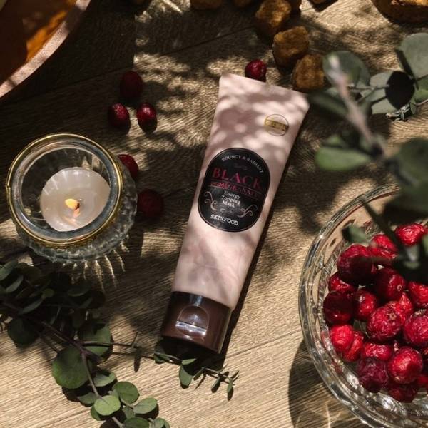 黒ザクロの恵みでみずみずしいハリツヤ肌へ！SKINFOODの人気パックが再登場