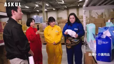 ぼる塾が巨大物流倉庫で大はしゃぎ！豊富な品ぞろえを伝えるWEB-CM「アスクルにあるある！」篇公開