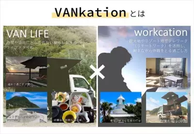 大分県姫島で観光しながら働く 「VANkation(バンケーション)」のモニターを募集！