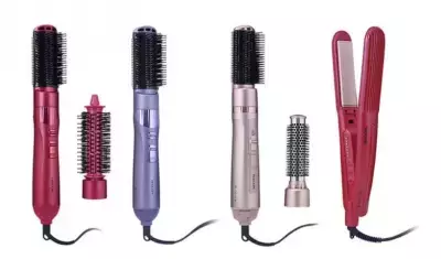 スタイリングのしやすさを追求したブラシを採用　 ione「マイナスイオン カールドライヤー」 3機種を2022年9月上旬発売　 1本でスタイリングの幅が広がるヘアーアイロンも同時発売