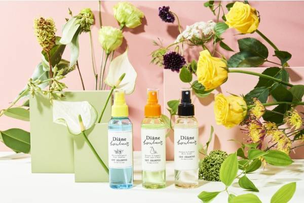 ダイアンボヌールのヴィーガン「ドライシャンプー」に新たな香り2種登場