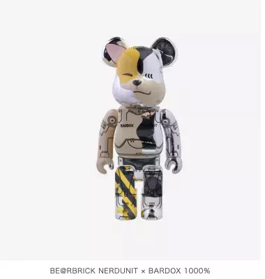 BE@RBRICK NERDUNIT × BARDOXのトリプルコラボ！ 1000％ MODELが数量限で12月17日より発売