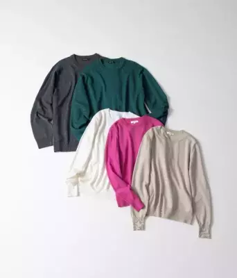 品質と美しさにこだわり抜いた「PLST essential」 “究極のデイリーニット”登場