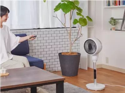 センサーが風量を自動調整する「温度センサー搭載 DCサーキュレーター」発売！