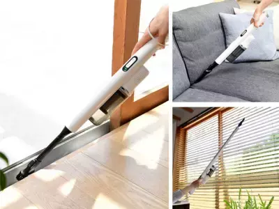 山善 軽々と使えてパワフルにゴミを吸引する「軽量コードレススティッククリーナー ZSP-L160」を新発売