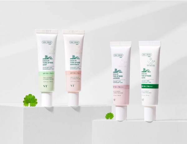 保湿ケアもトーンアップもできるCICA配合のUV下地！「VT」より新発売