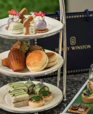 ハリー・ウィンストン×パーク ハイアット 東京「HARRY WINSTON“Tea in the Winston Garden」アフタヌーンティー開催