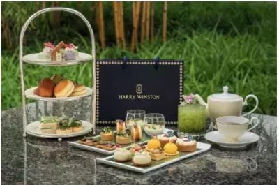 ハリー・ウィンストン×パーク ハイアット 東京「HARRY WINSTON“Tea in the Winston Garden」アフタヌーンティー開催