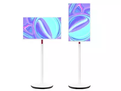 在宅業務や運動にも。バッテリー内蔵＆移動可能な32インチタッチモニタを1月6日発売！