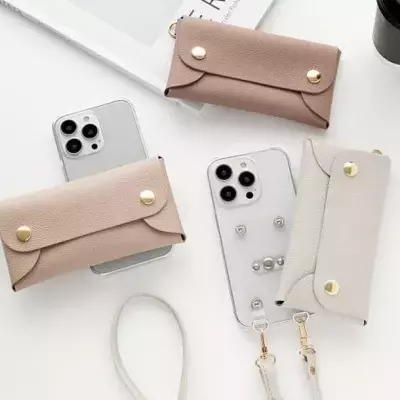 これ一つでお出かけ可能！ポーチ付きスマホケースが 更に便利でおしゃれに進化＆iPhone15シリーズにも対応し新登場