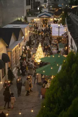 「目黒街角Heart＆Artクリスマス」12月8日(金)から3日間開催！サンタさんとの写真撮影や生演奏を実施するクリスマスマーケット