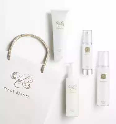 フェイシャル専門エステサロン開発のスキンケアブランド プラージュボーテ『クリスタルスキンケアセット』誕生記念！ 4月30日まで10％OFFキャンペーン開催！